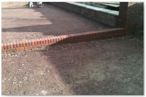 Car park preparation and installation by Lyndhurst Landscaping and Maintenance