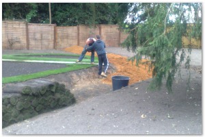 Lyndhurst Landscaping carried out woodland clearance followed by extensive replanting and landscaping. The end results are fantastic.