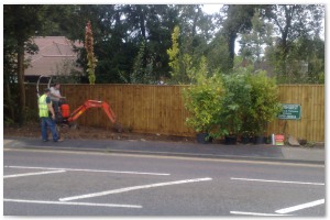 Lyndhurst Landscaping carried out woodland clearance followed by extensive replanting and landscaping. The end results are fantastic.