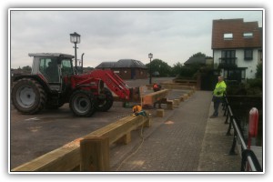 Traffic control beginning to take shape