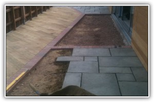 Patio, decking and artificial grass installation, New Forest