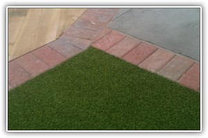 Patio, decking and artificial grass installation, New Forest